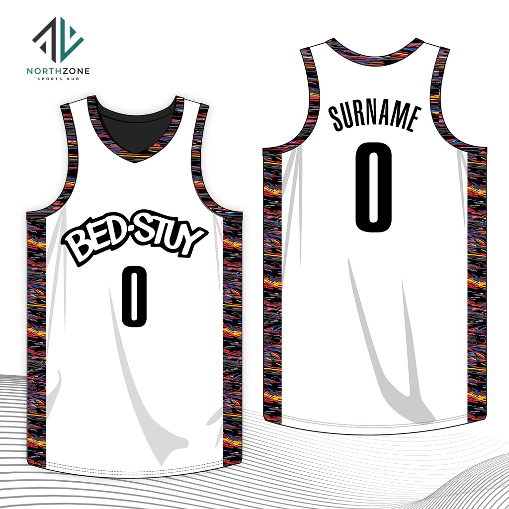 NZ Brooklyn Nets "BedStuy" City Edition 201819 Top Jersey Shopee
