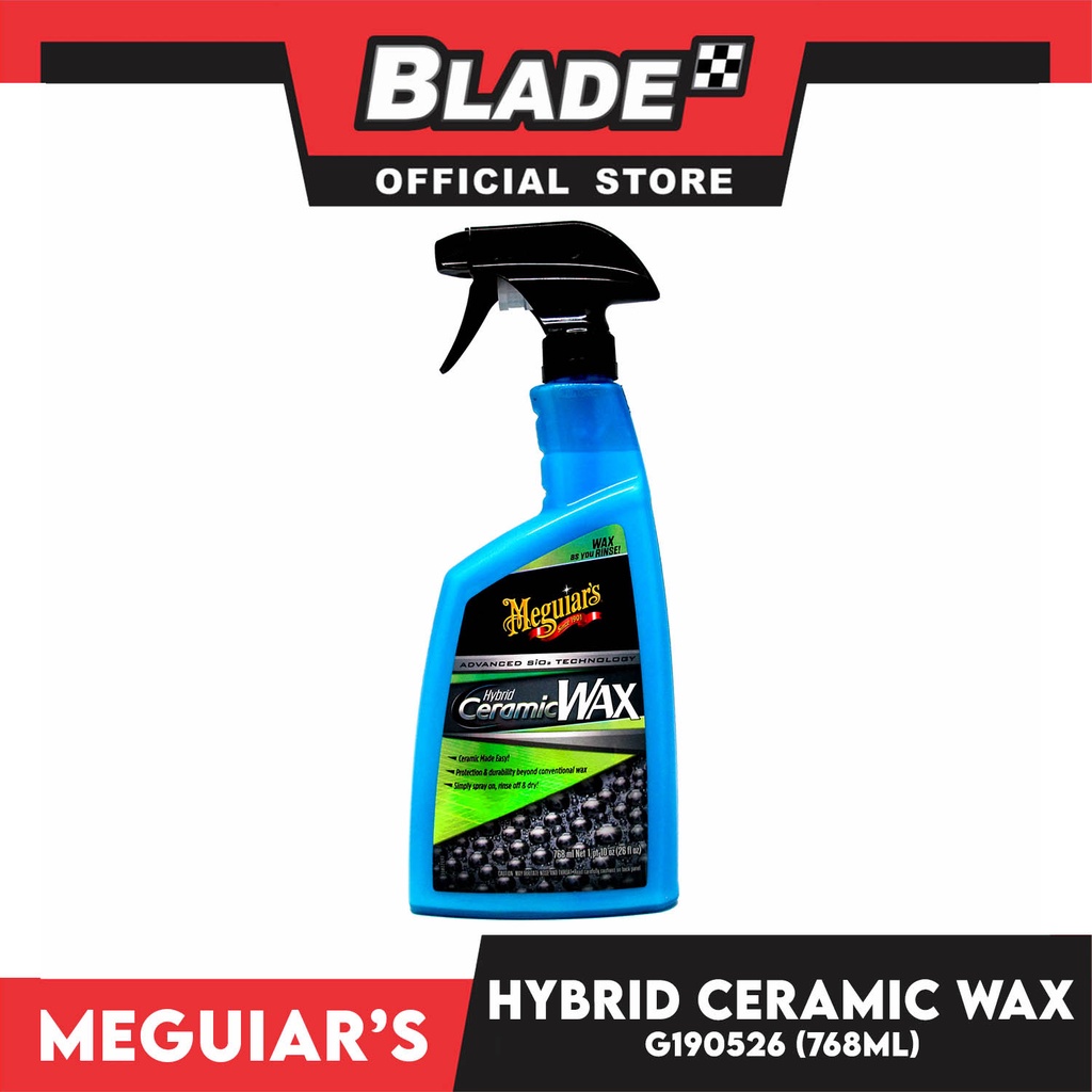 Meguiar's Hybrid Ceramic Wax Easy to Use Ceramic Wax Protection G190526