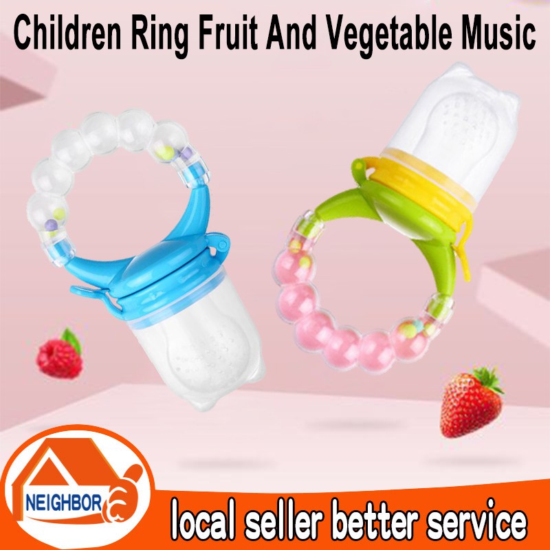 【In Stock】Baby Fruit Bite Nipple Fresh Food Feeder Newborn Eat Juice