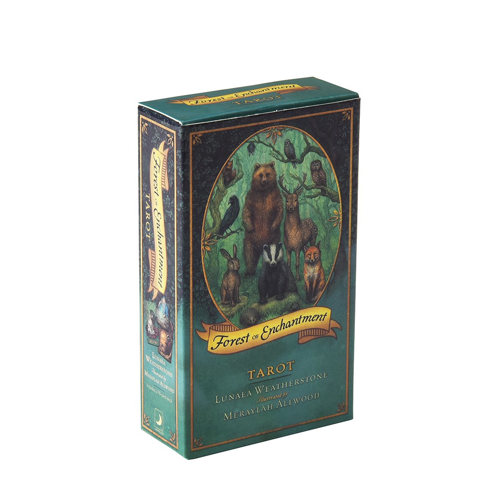 78PCS Forest Of Enchantment Tarot Oracle Cards English PDF Guidebook Table  Deck Board Game Party Playing Card Games | Shopee Philippines