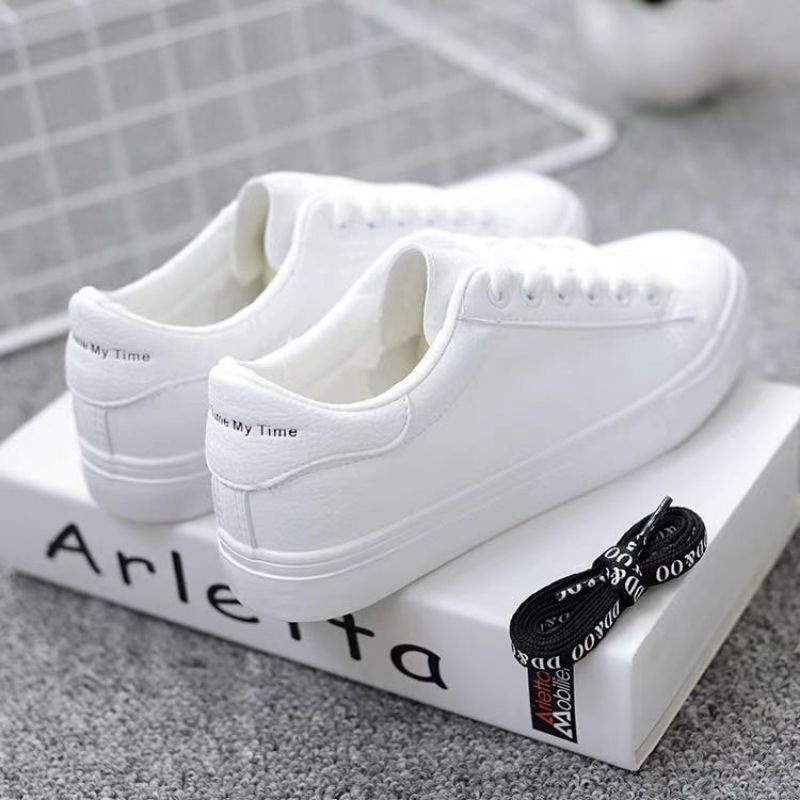 New 2021koreanfashions sneakers white shoes for women | Shopee Philippines