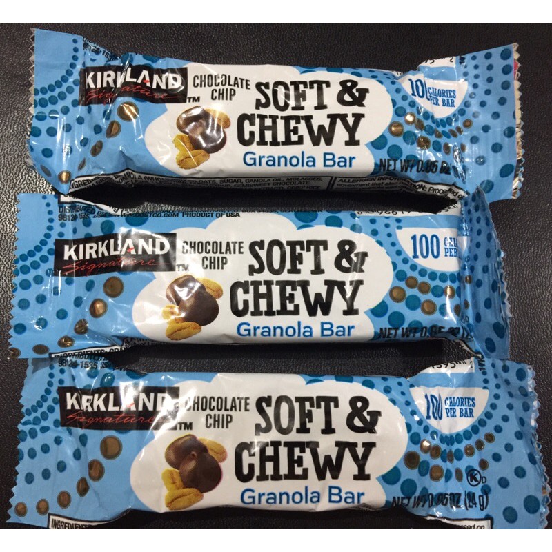 KIRKLAND SIGNATURE CHEWY PROTEIN & GRANOLA BAR 24g Shopee Philippines