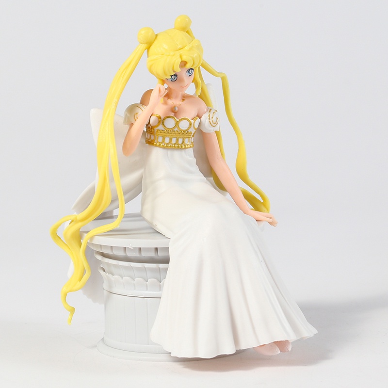 New Cartoon Anime Super Sailor Moon dolls PVC Action Figure Cake ...