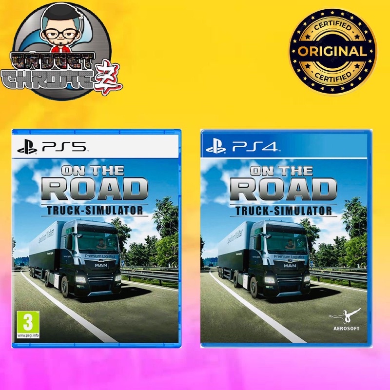 On The Road Truck Simulator, PS5 / PS4, BRANDNEW