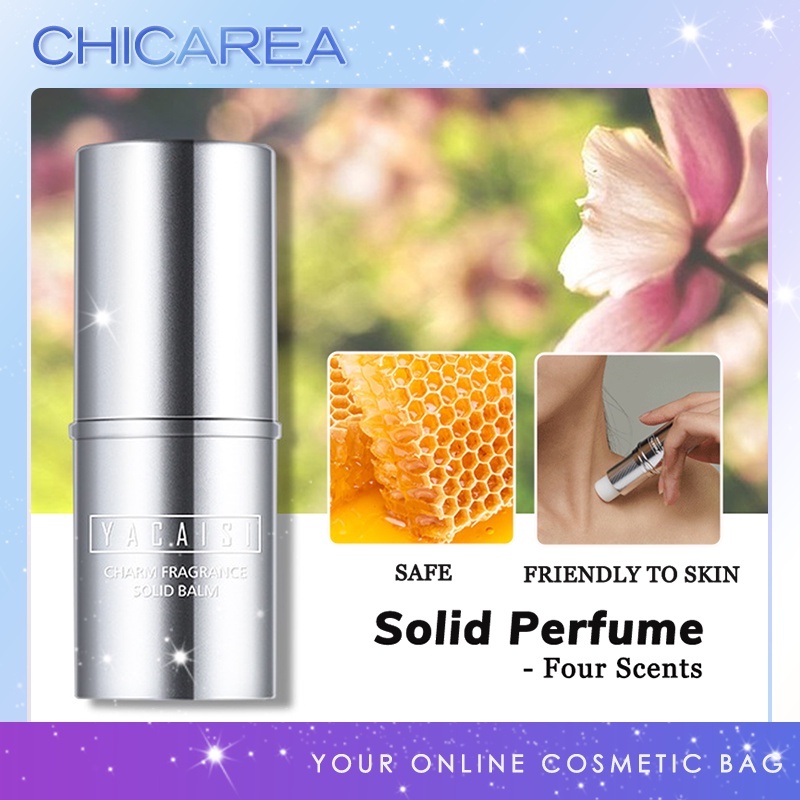 CHICAREA Portable Solid Perfume Balm For Men and Women Scents - Main Image