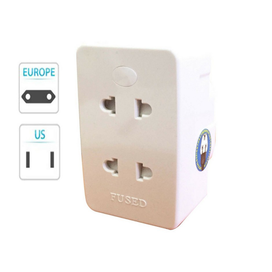 Sum UK 3 Pin Multi Adapter Plug With 4 Way 2 Pin Socket (740) - Quality ...