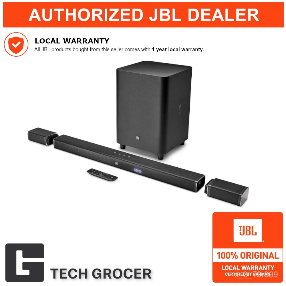 JBL Bar 5.1 510W 5.1Channel Soundbar System Shopee Philippines