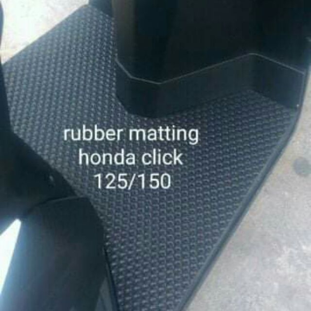 RUBBER MATTING HONDA CLICK 125 V1/V2/V3 | Shopee Philippines
