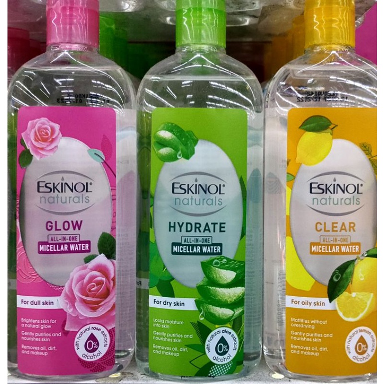 Eskinol Natural Micellar Water 200ml | Shopee Philippines