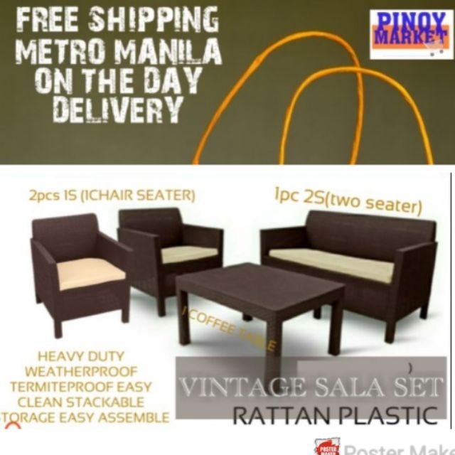 Jolly rattan on sale sala set