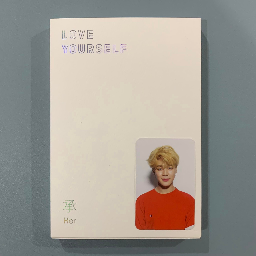 BTS LOVE YOURSELF HER V WITH JIMIN PHOTOCARD | Shopee Philippines