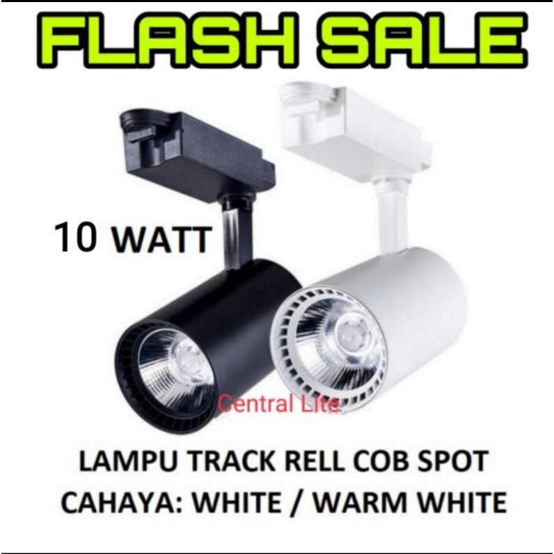 10 watt Track Light Spotlight Rell 10w Tracklight Spotlight | Shopee ...