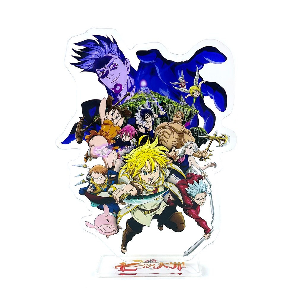 The Seven Deadly Sins B style Meliodas Liones Hawk Ban Diane King ...