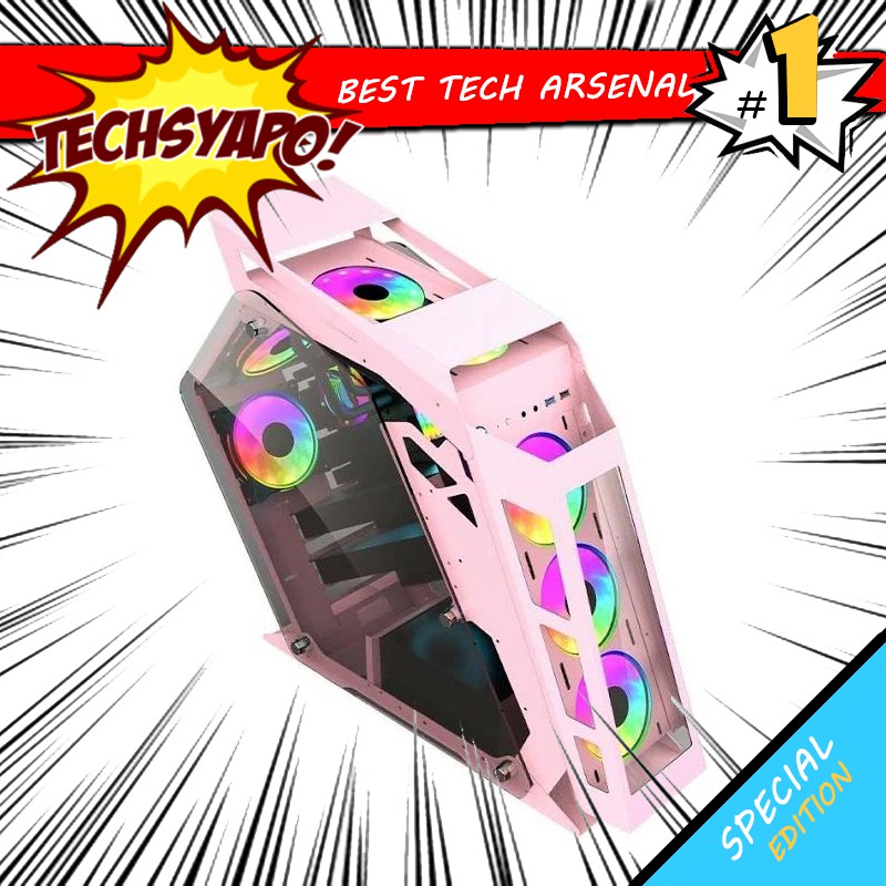 INPLAY THUNDER 01 GAMING COMPUTER CASE | Shopee Philippines