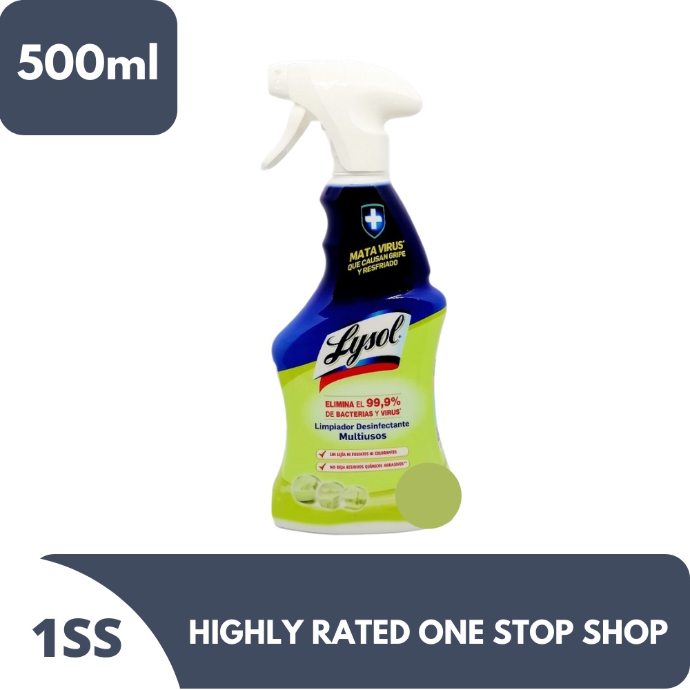 Lysol All Purpose Cleaner Green Apple 500ml Shopee Philippines
