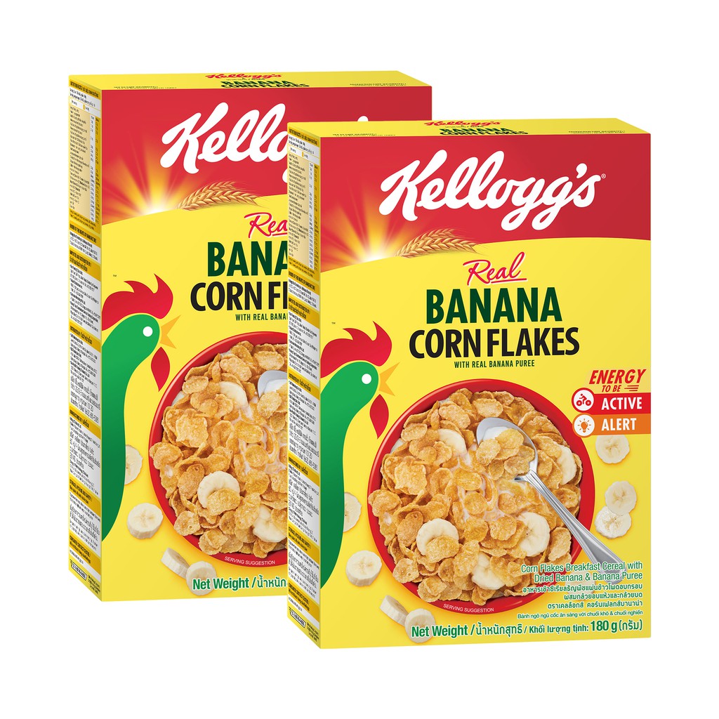 Kellogg's Banana Corn Flakes Mash Up x 2 180g Shopee Philippines