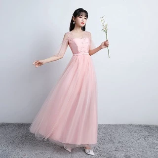 plus size old rose gown