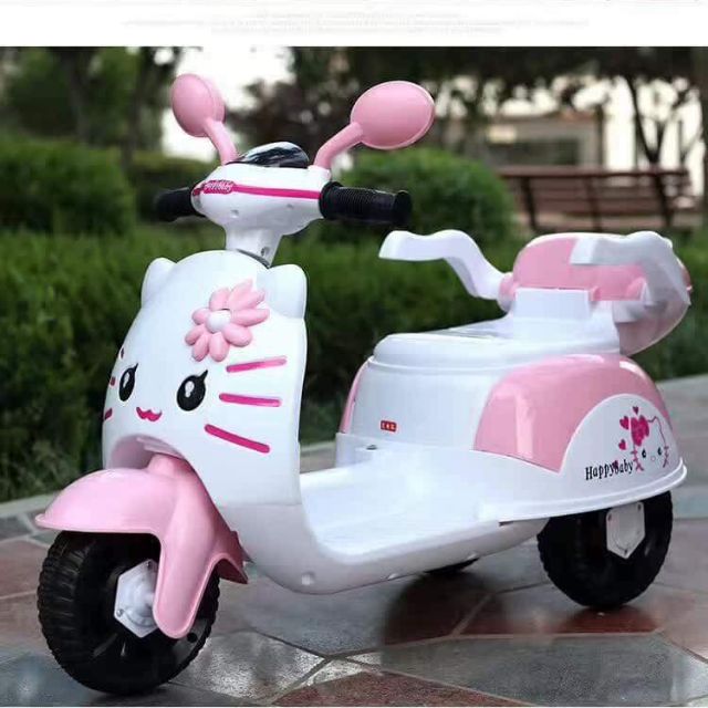 AAKids#1100 Hello Kitty Rechargeble Kid's Motor Bike | Shopee Philippines