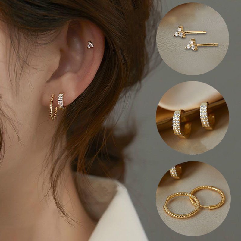 18k gold clearance earrings