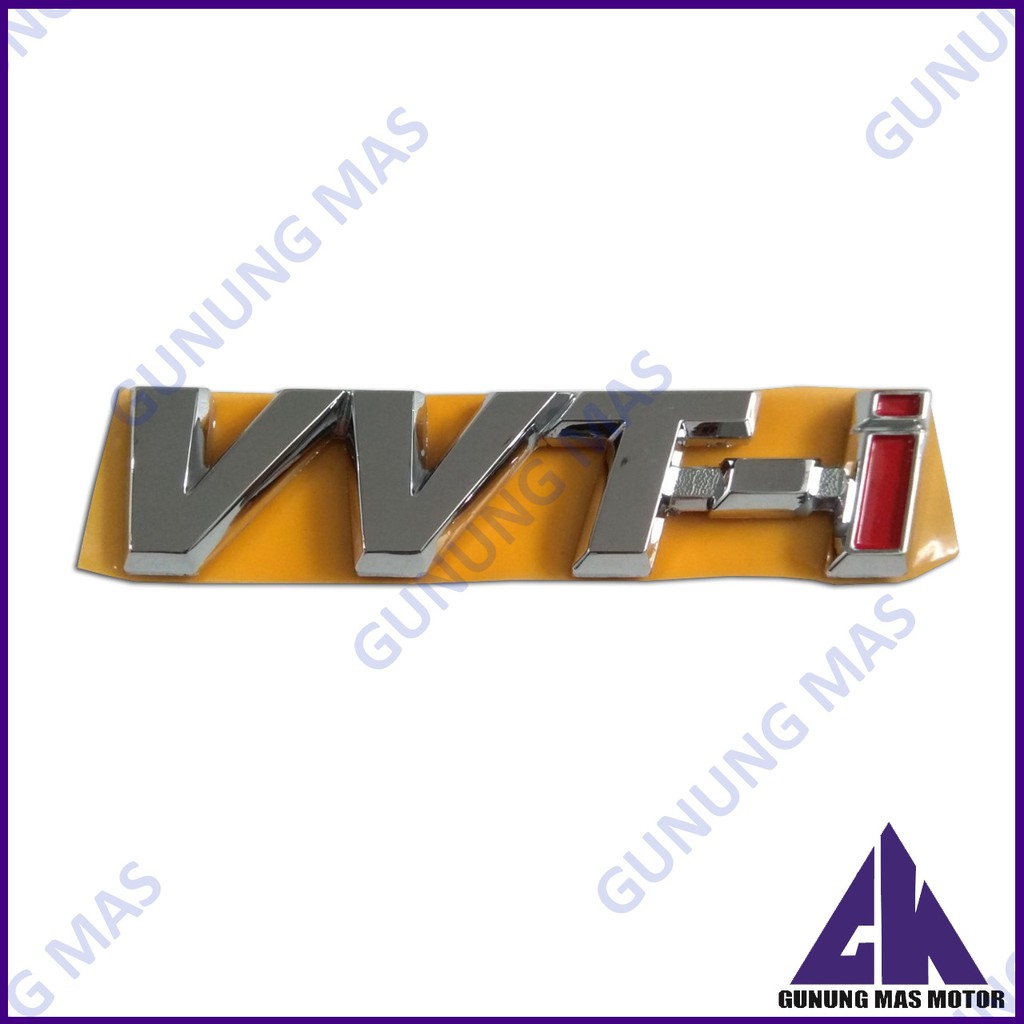 Large VVTI VVT-I Logo Emblem For Toyota Innova Inova Outboard Letters ...