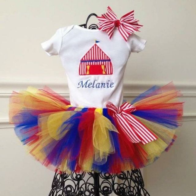  Circus Birthday Outfit Carnival Outfit Baby Girl