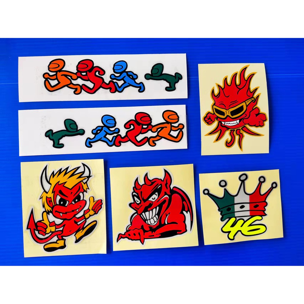 Sticker Decal Motor&Car Sticker Cutting Pantul Cahaya(A600) | Shopee ...