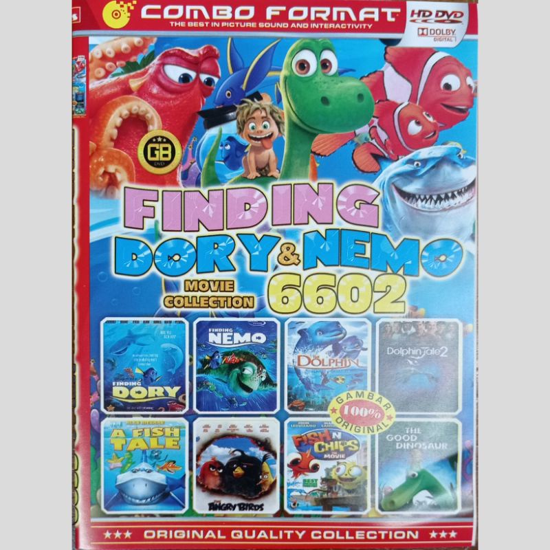 Finding Dory & Nemo Children's Cartoon Movie Collection Cassette vol ...