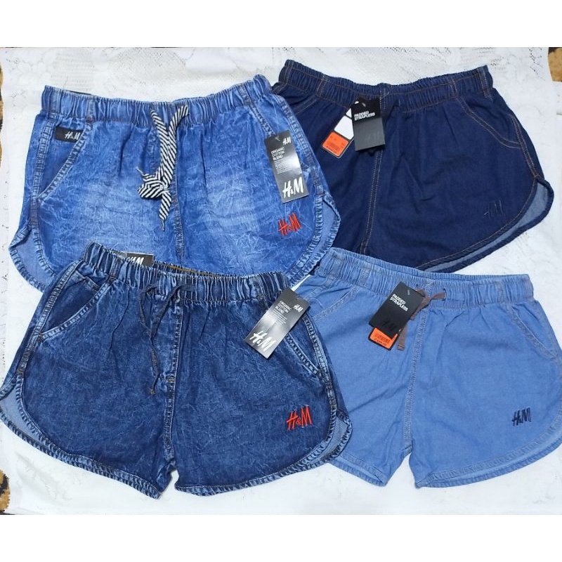 Dolphin shorts maong on sale