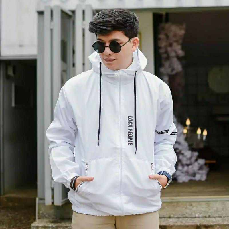 Loca People Parachute Jacket Layer Furing Shopee Philippines