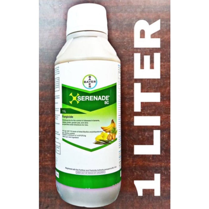 SERENADE BIO ORGANIC FUNGICIDE 1 LITER BIOFUNGICIDE BY BAYER | Shopee