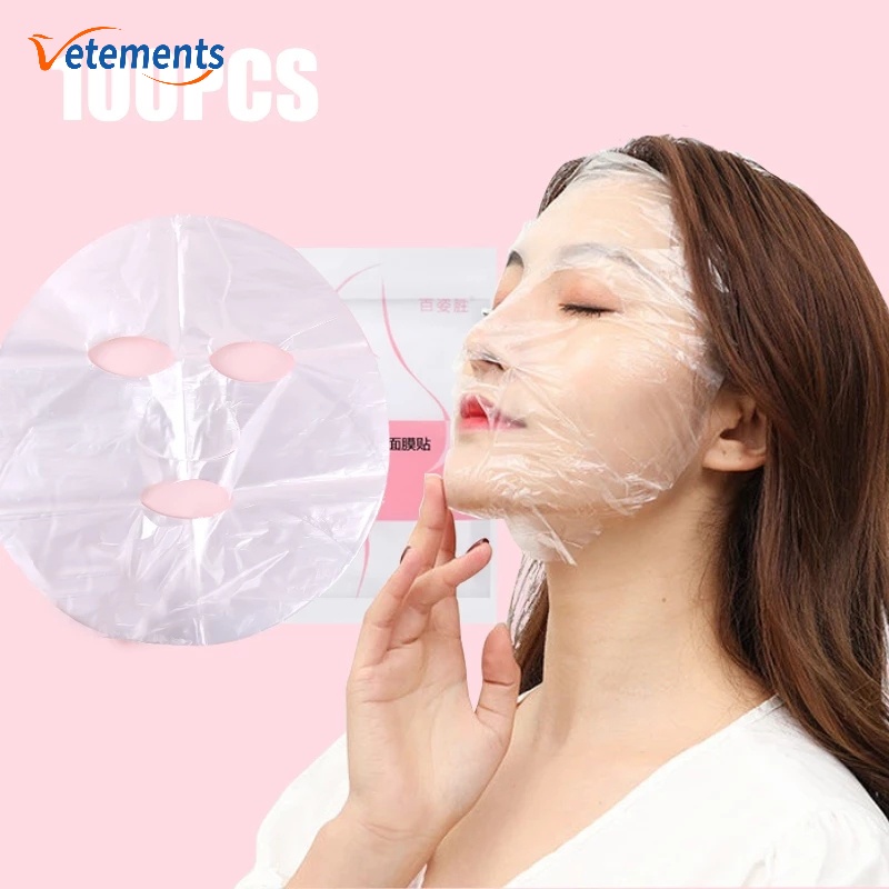 DIY Disposable Full Face Mask Stickers/ Breathable Moisturizing Locking ...