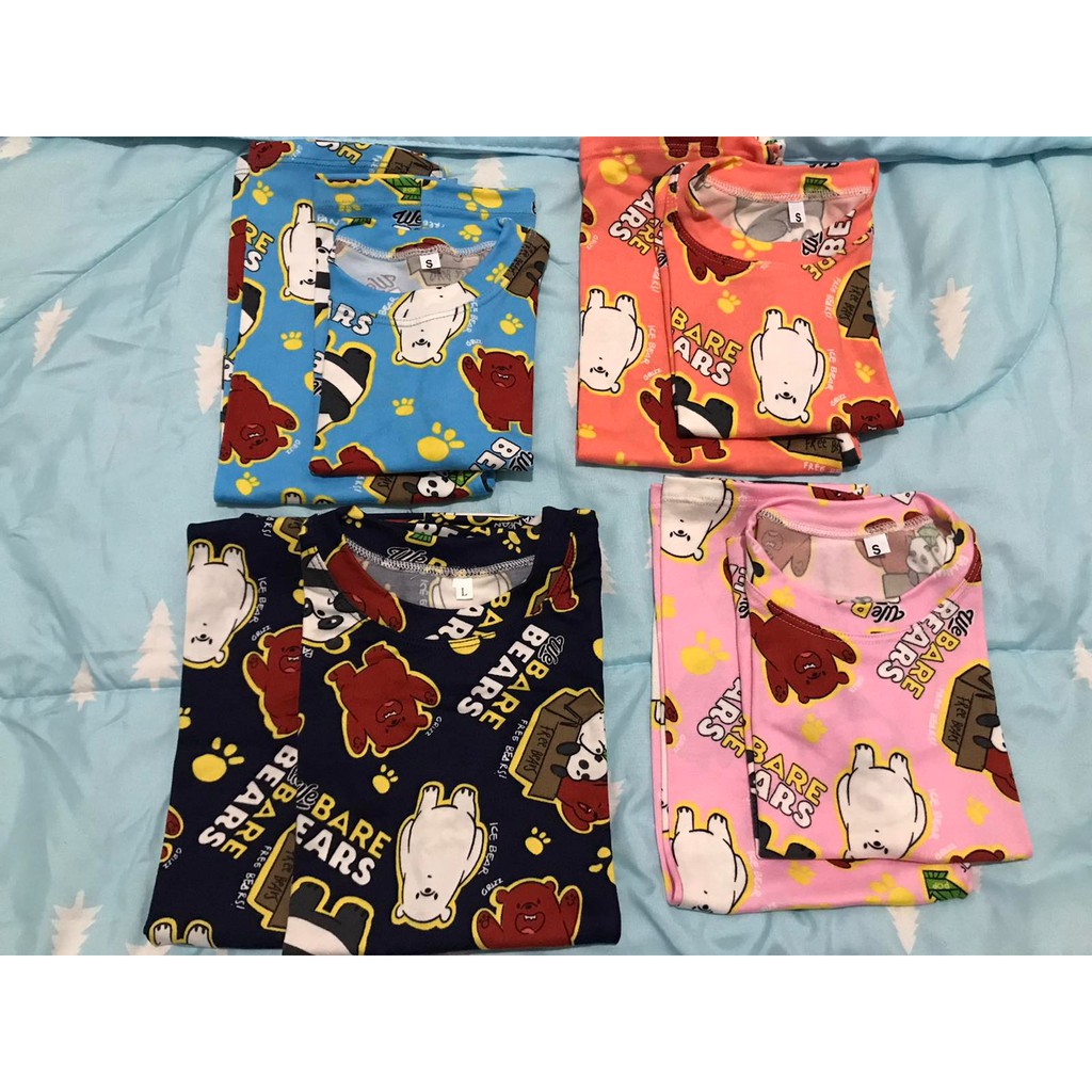 We bare cheap bears terno pajama