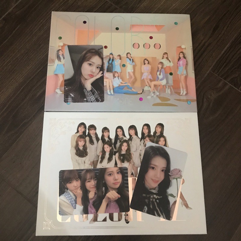 Izone IZ*ONE COLOR*IZ COLORIZ ALBUM HYEWON YURI HITOMI PHOTOCARD ...
