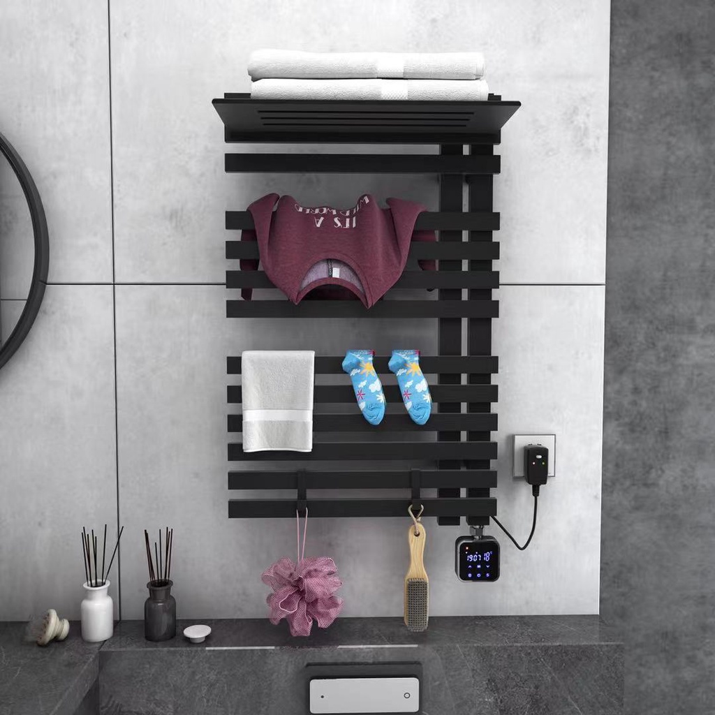Bathroom Accessories Electric Towel Dryer Rack Towel Warmer and Towel