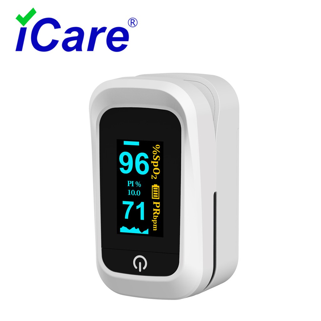 ICare®OX001 Fingertip Pulse Oximeter, (SpO2) Blood Oxygen Saturation ...