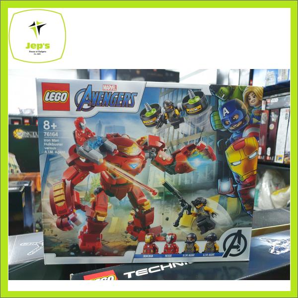 Lego Marvel 76164 Iron Man Hulkbuster Versus A.I.M. Agent (2020 ...