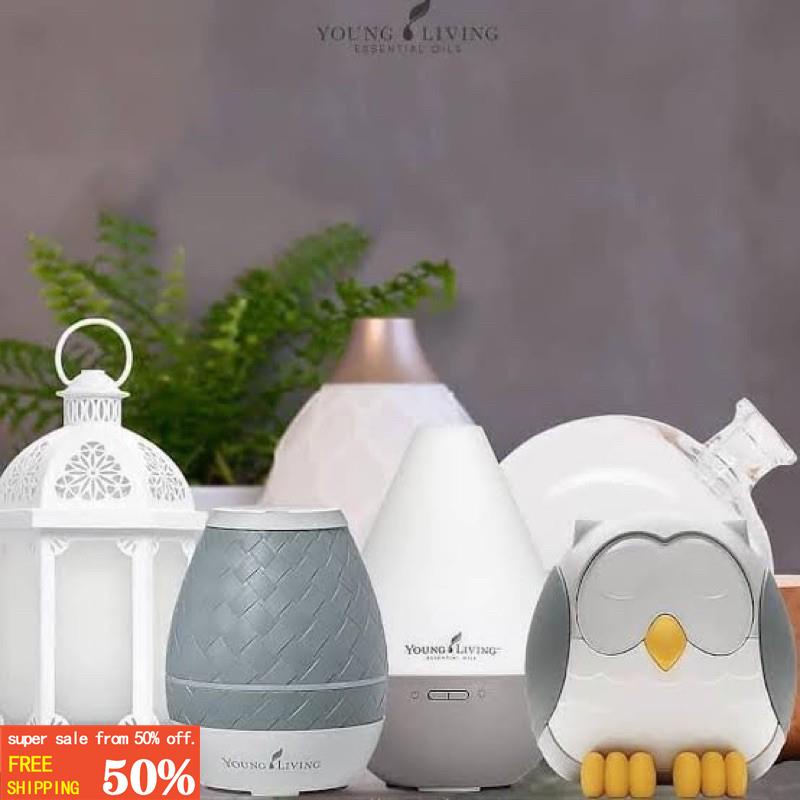 Young Living diffusers Feather Owl Lantern Diffuser Desert Mist Dew Drop Sweet Aroma Shopee