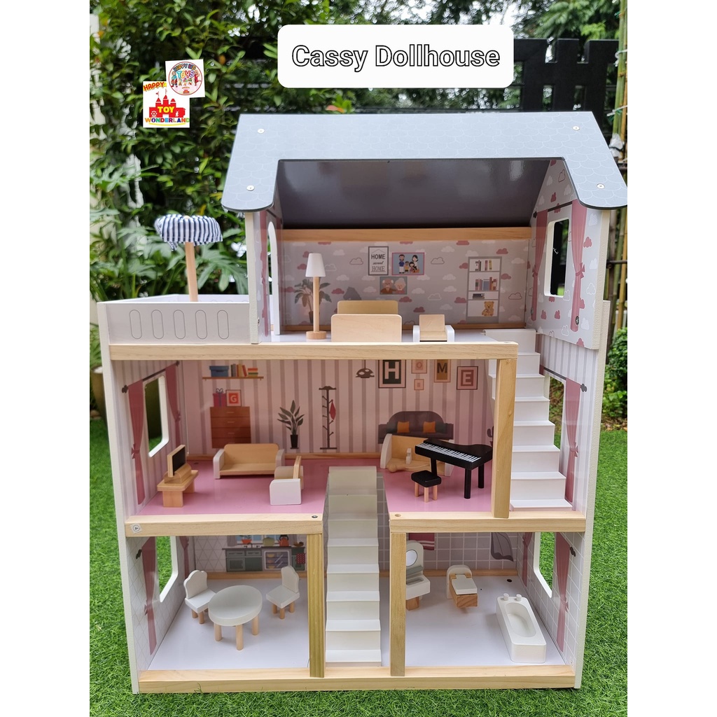 CASSY DOLL HOUSE WOODEN