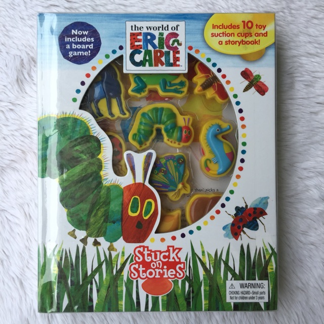 Eric Carle The Very Hungry Caterpillar Stuck on Stories | Shopee ...