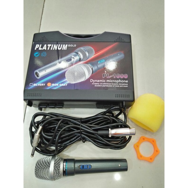 Dynamic microphone(PL-1000) | Shopee Philippines