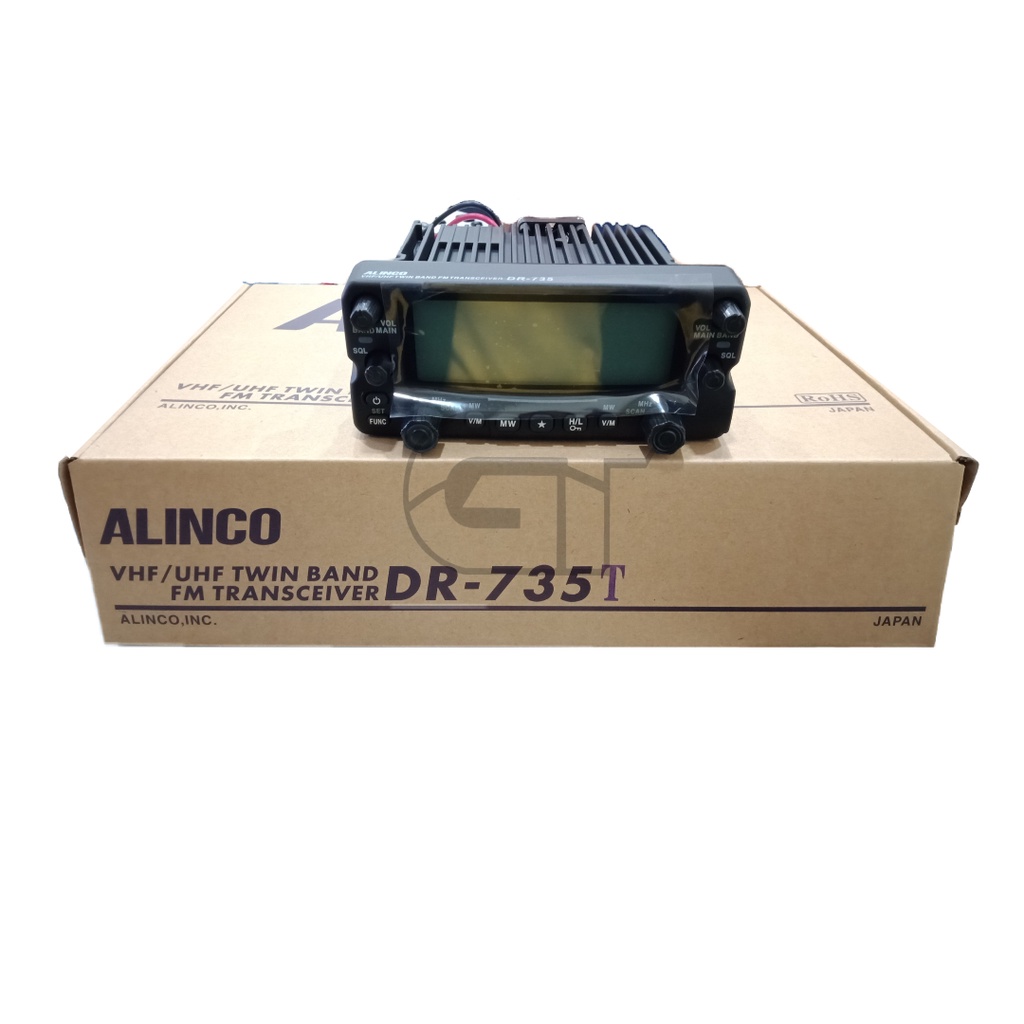 Alinco DR735 Dual Band VHF/UHF 50W Mobile Transceiver w/ Dual Receive
