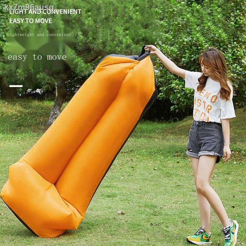 ☄ Yadsai outdoor portable lazy inflatable sofa camping air bed