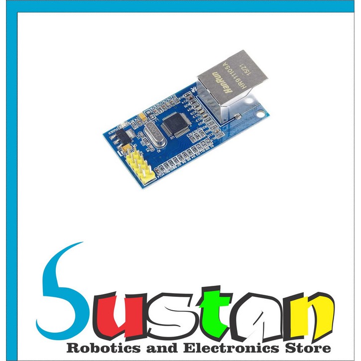 W5500 Ethernet Network Module Hardware TCP IP 51 STM32 Microcontroller ...