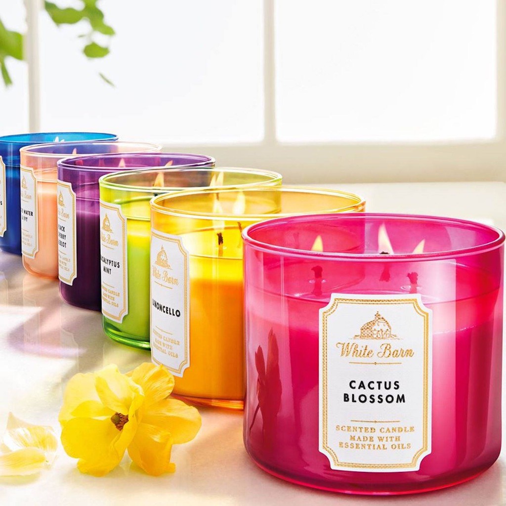 Bath and Body Works CACTUS BLOSSOM 3-Wick Candle | Shopee Philippines