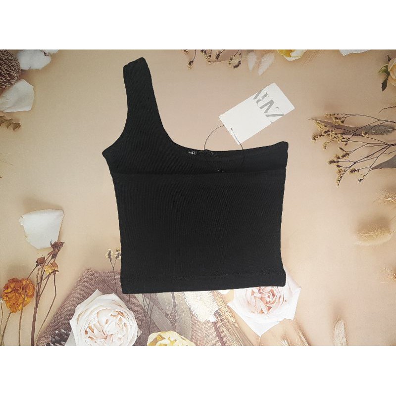 Zara One Sided Tops Overruns Shopee Philippines