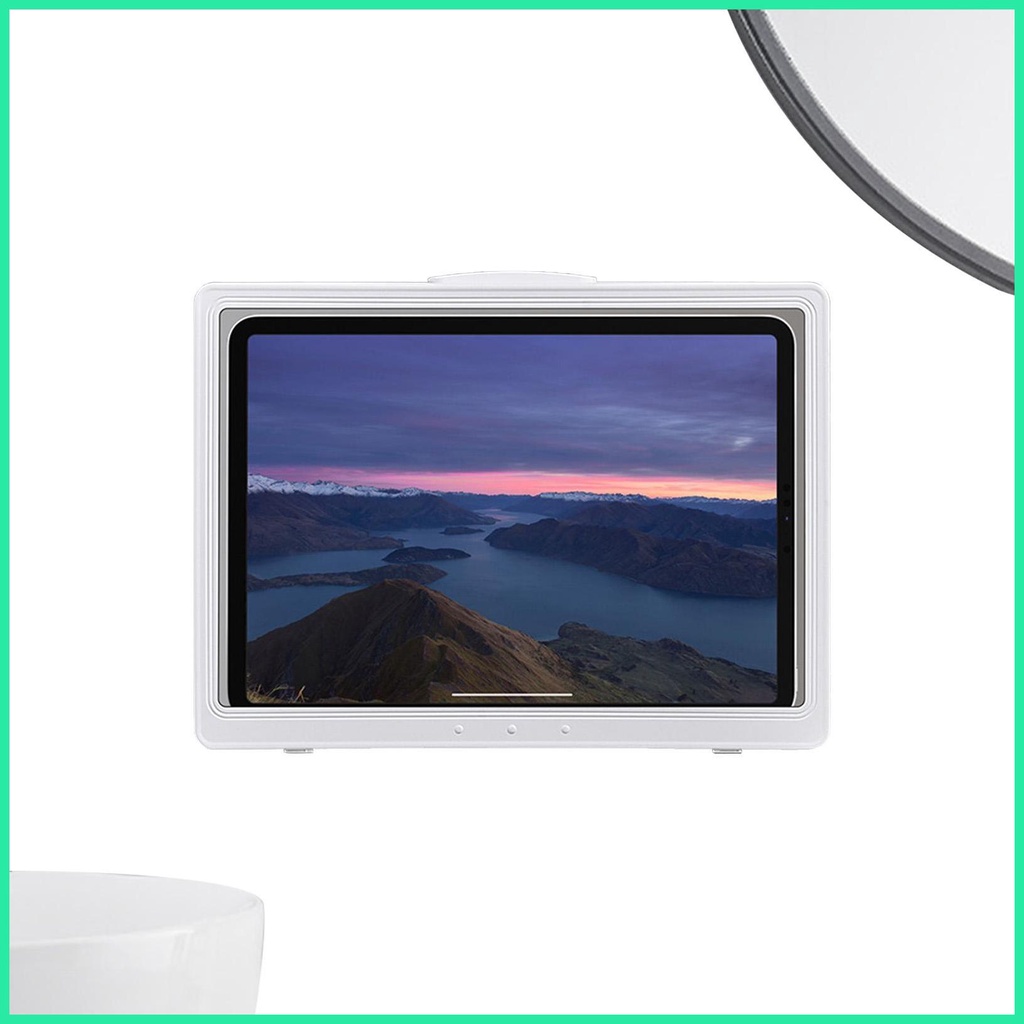 Shower Tablet Holder Waterproof Upgrade Waterproof Wall Mounted Holder