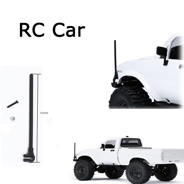 Model Car Front Bumper Antenna for WPL Semi Truck Pickup Truck Model Car Modification
