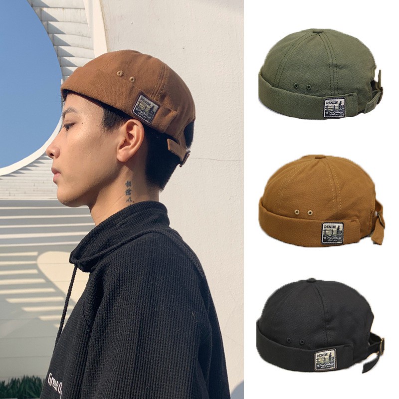 beanie bonet for men Fashion vintage cap Outdoor Cotton Retro Casual ...