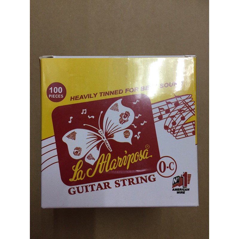 La Mariposa guitar string 0 1 2 3 Shopee Philippines