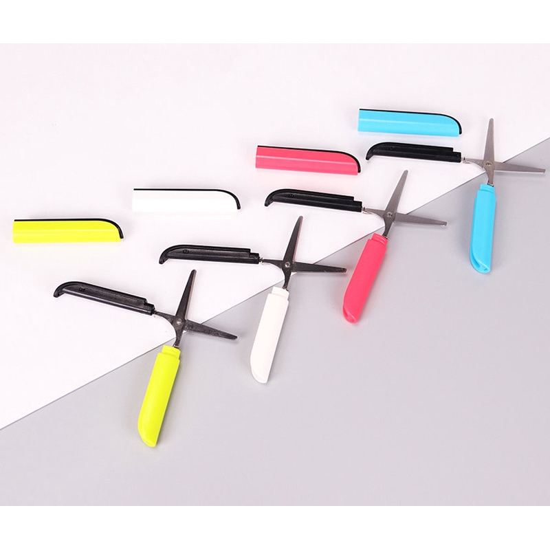 Stationery cut Child preschool school Safe Blunt Tip portable Scissor ...